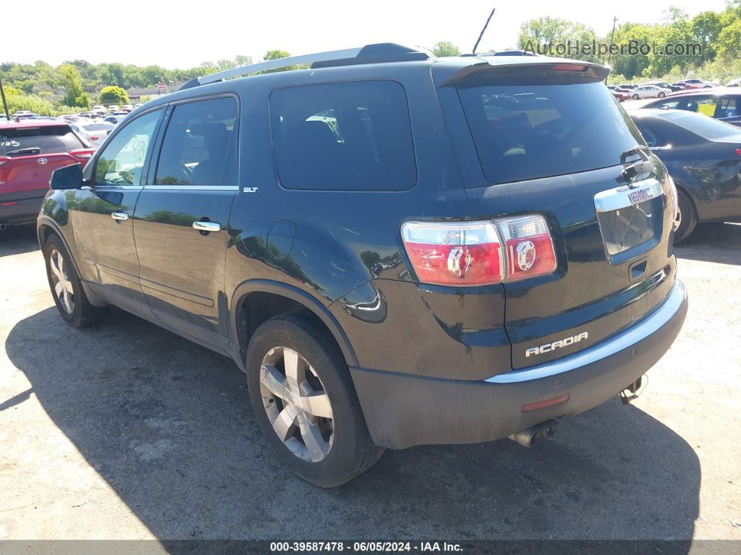 2012 Gmc Acadia Slt-1 Black vin: 1GKKVRED7CJ342848