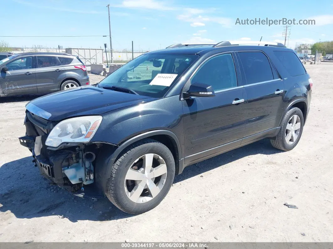 2012 Gmc Acadia Slt-1 Black vin: 1GKKVRED8CJ235193