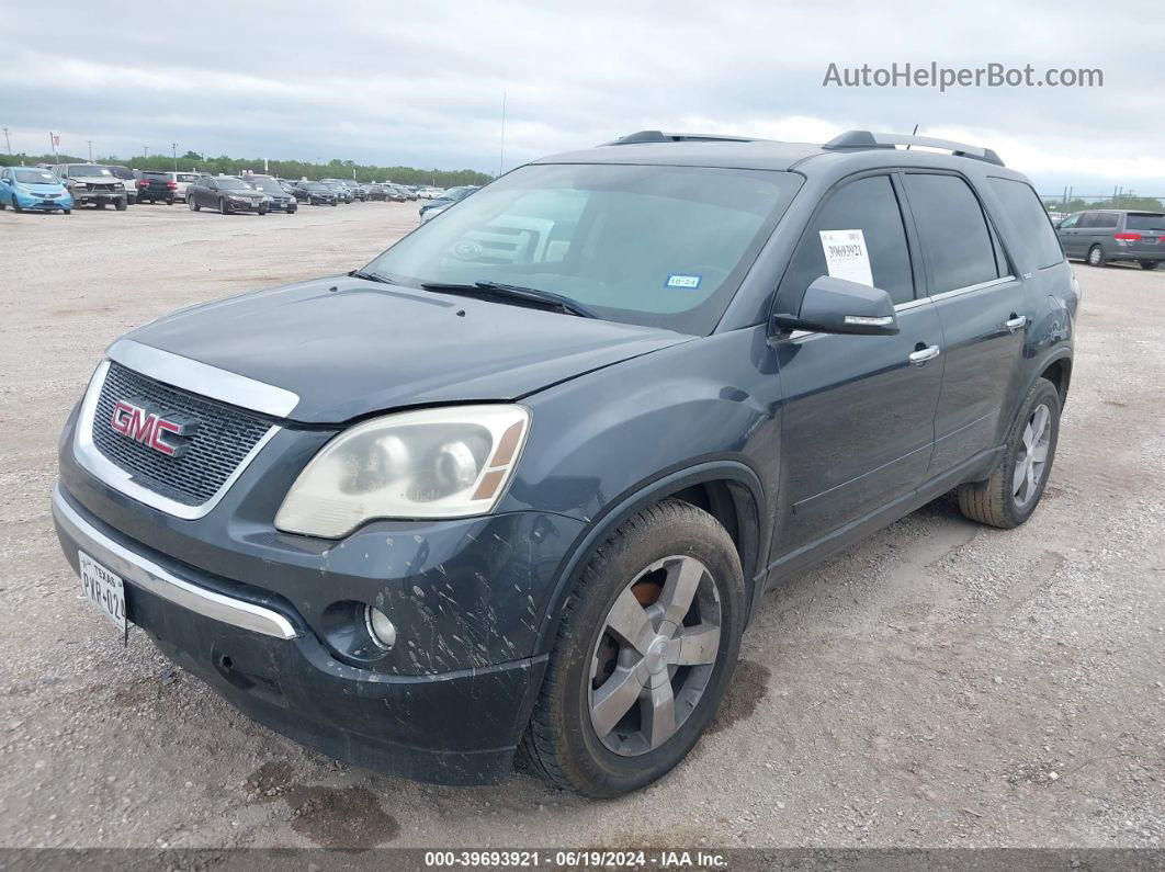 2012 Gmc Acadia Slt-1 Black vin: 1GKKVRED8CJ261583