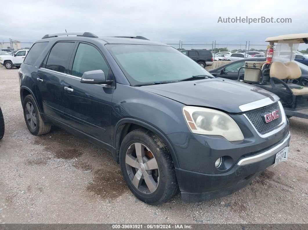 2012 Gmc Acadia Slt-1 Black vin: 1GKKVRED8CJ261583