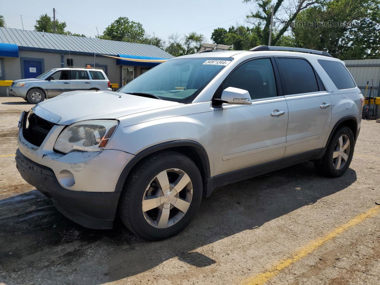 2012 Gmc Acadia Slt-1 Silver vin: 1GKKVRED8CJ367614