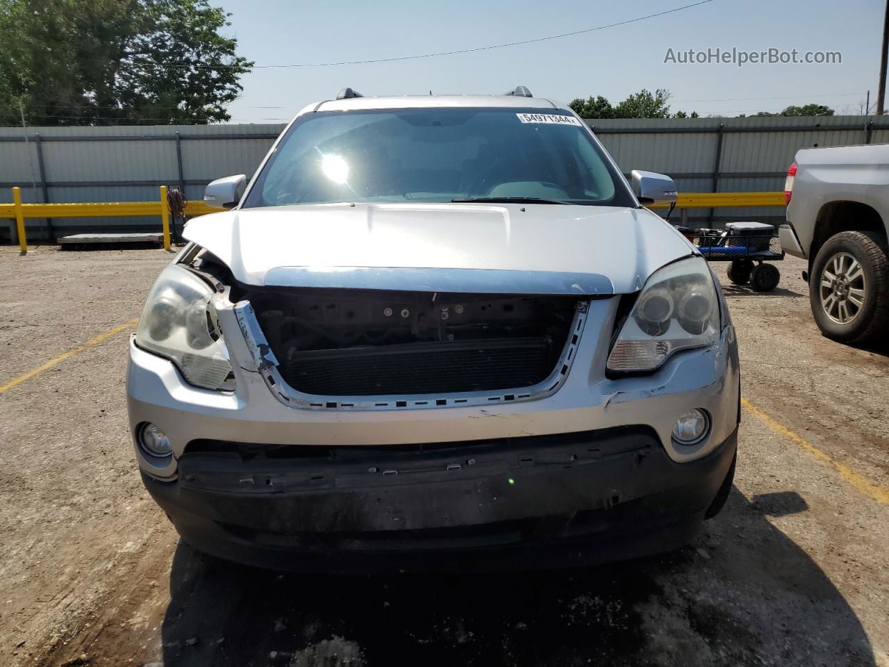 2012 Gmc Acadia Slt-1 Silver vin: 1GKKVRED8CJ367614