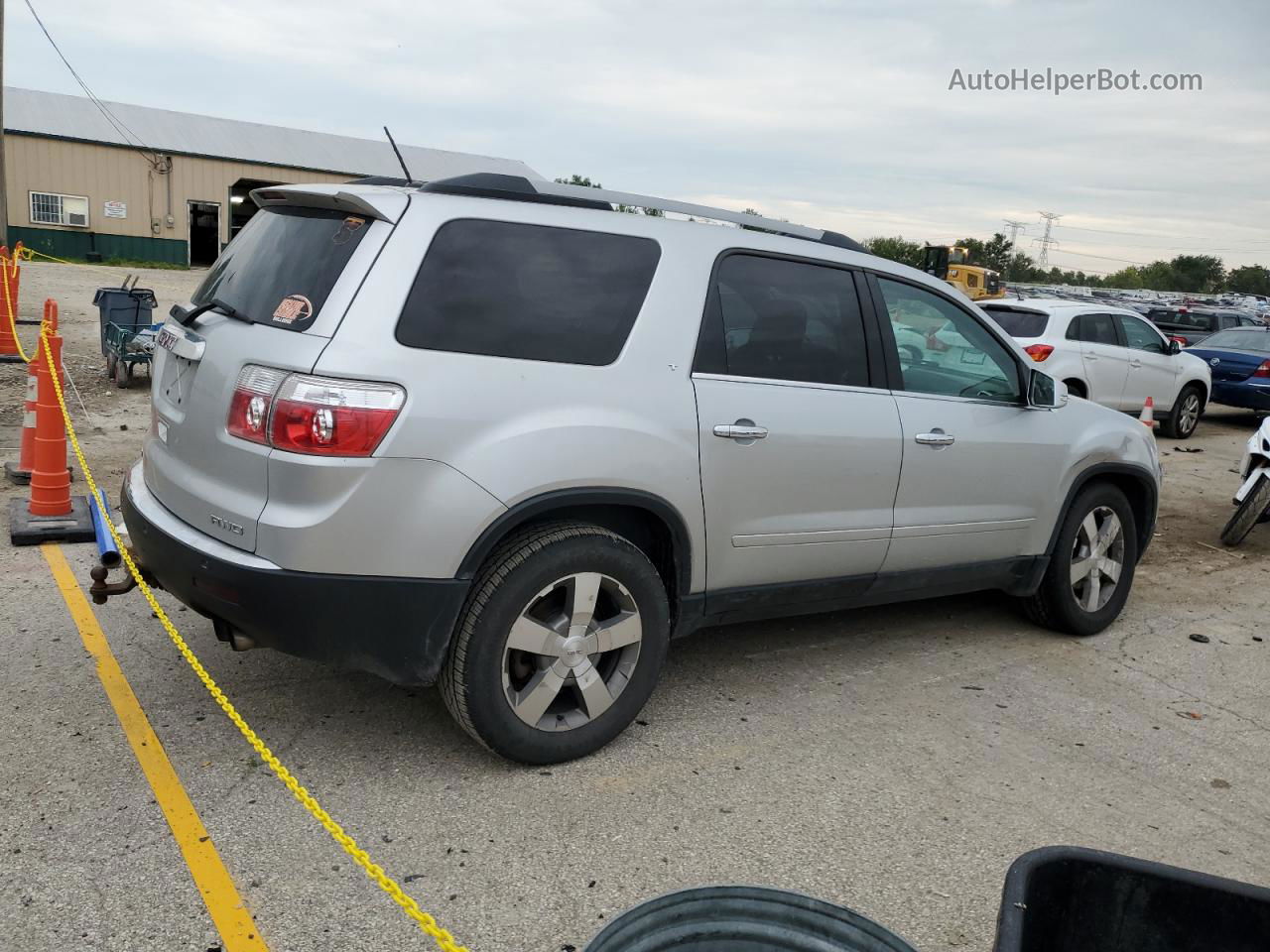 2012 Gmc Acadia Slt-1 Silver vin: 1GKKVRED9CJ230634