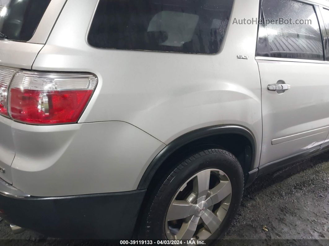 2012 Gmc Acadia Slt-1 Silver vin: 1GKKVRED9CJ396877