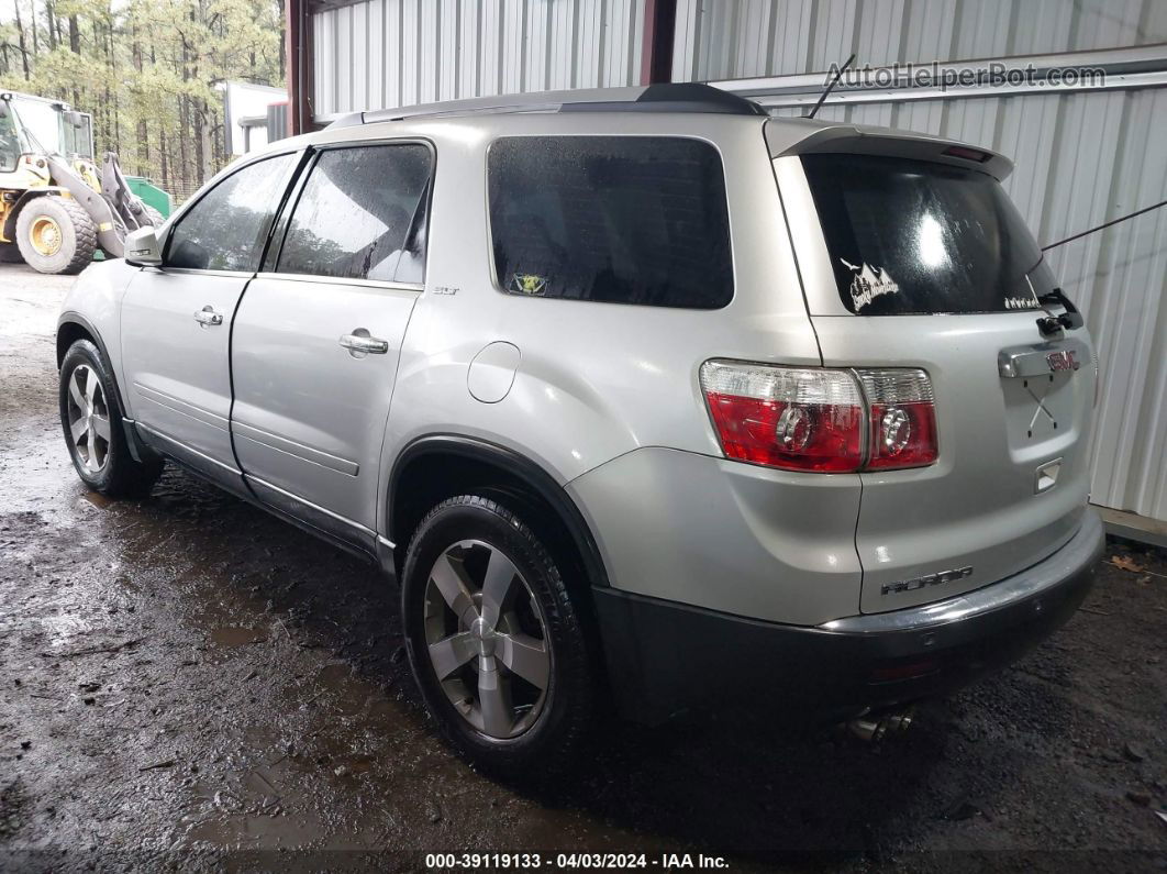 2012 Gmc Acadia Slt-1 Silver vin: 1GKKVRED9CJ396877