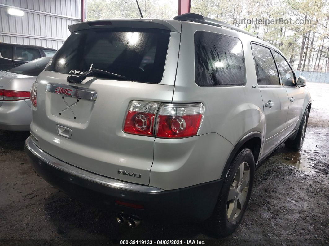 2012 Gmc Acadia Slt-1 Silver vin: 1GKKVRED9CJ396877