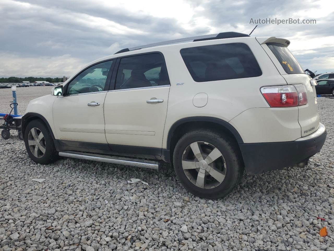 2012 Gmc Acadia Slt-1 White vin: 1GKKVRED9CJ399682