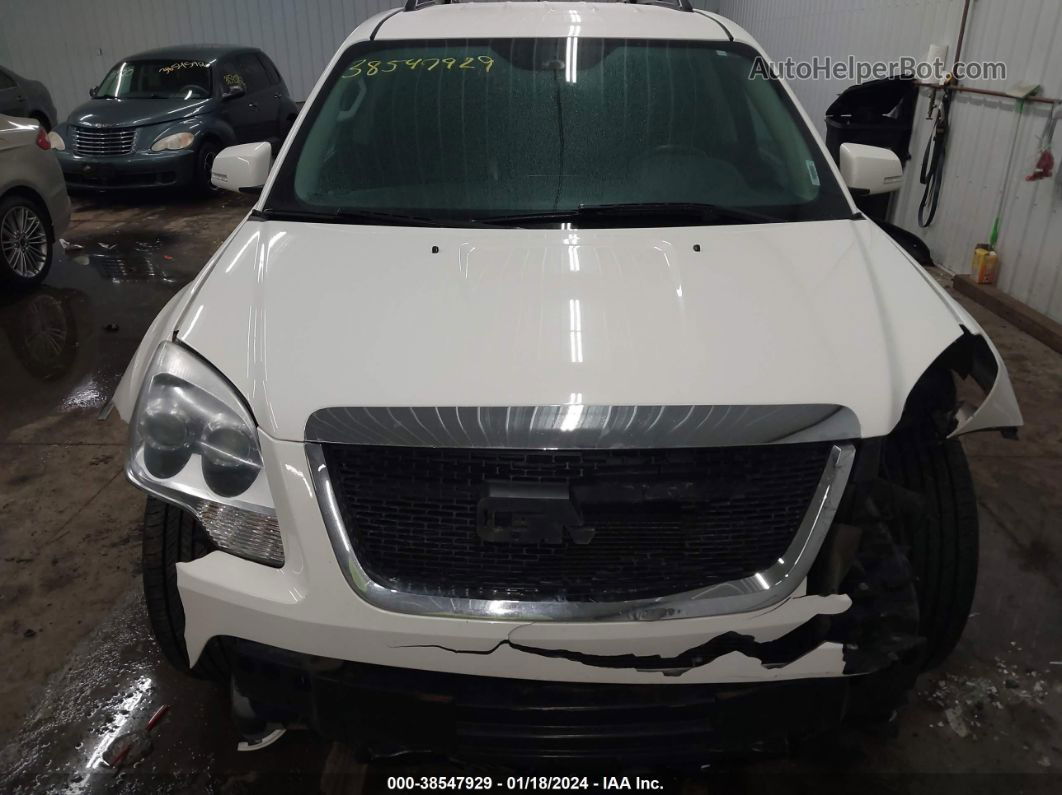 2012 Gmc Acadia Slt-1 White vin: 1GKKVREDXCJ162134