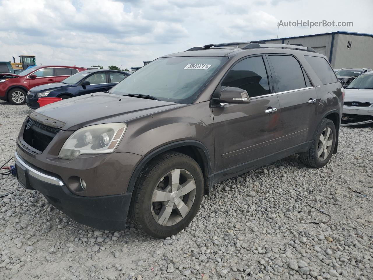 2012 Gmc Acadia Slt-1 Tan vin: 1GKKVREDXCJ235034