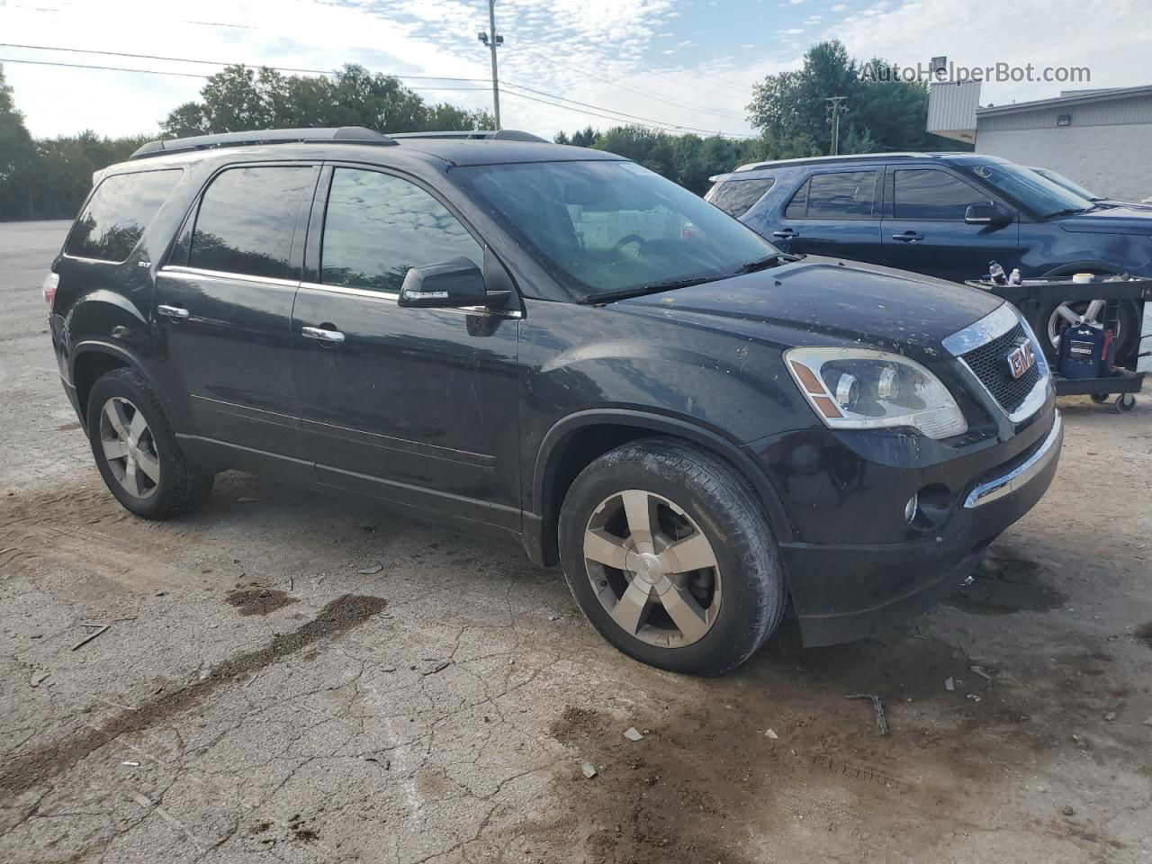 2012 Gmc Acadia Slt-1 Black vin: 1GKKVREDXCJ403626