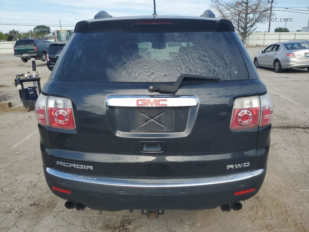 2012 Gmc Acadia Slt-1 Black vin: 1GKKVREDXCJ403626