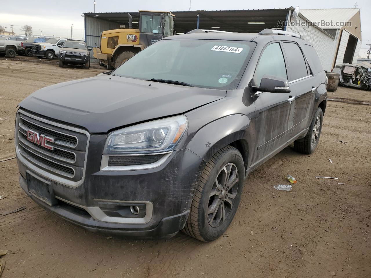 2013 Gmc Acadia Slt-1 Black vin: 1GKKVRKD0DJ127429