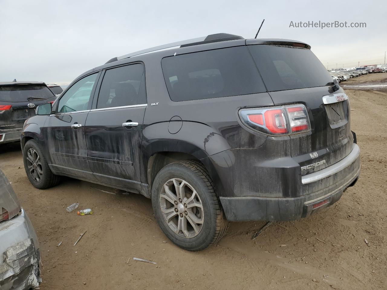 2013 Gmc Acadia Slt-1 Black vin: 1GKKVRKD0DJ127429