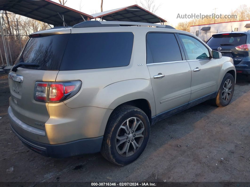 2013 Gmc Acadia Slt-1 Champagne vin: 1GKKVRKD0DJ144442