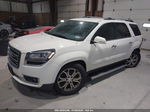 2014 Gmc Acadia Slt-1 White vin: 1GKKVRKD0EJ127318