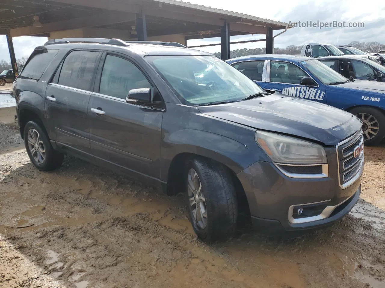 2014 Gmc Acadia Slt-1 Gray vin: 1GKKVRKD0EJ140019