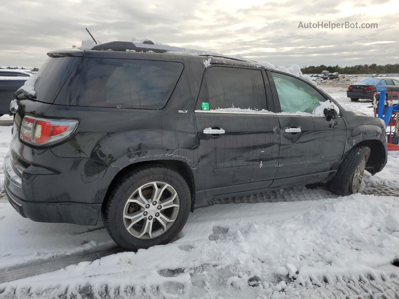 2014 Gmc Acadia Slt-1 Черный vin: 1GKKVRKD0EJ361572