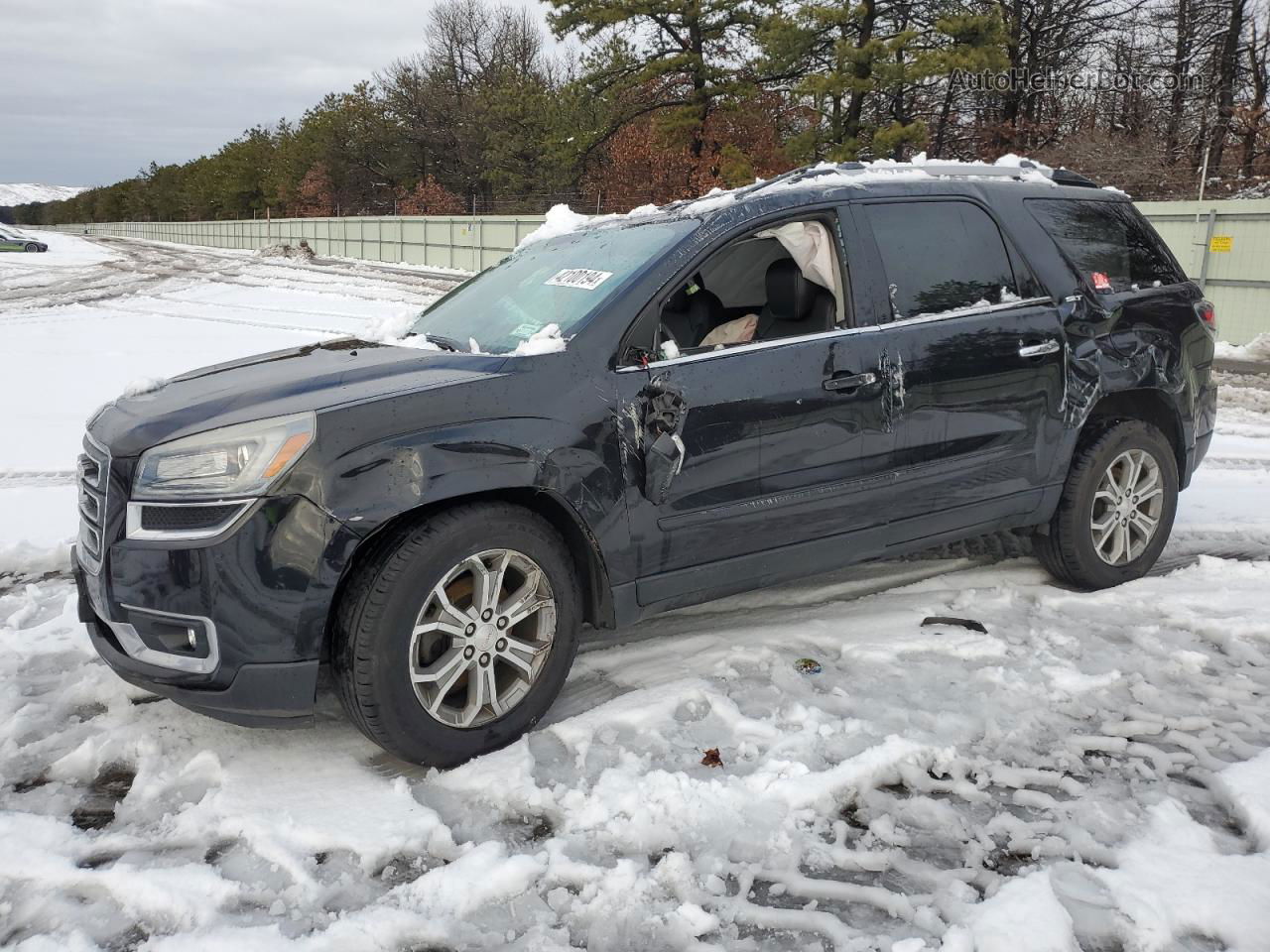 2014 Gmc Acadia Slt-1 Black vin: 1GKKVRKD0EJ361572