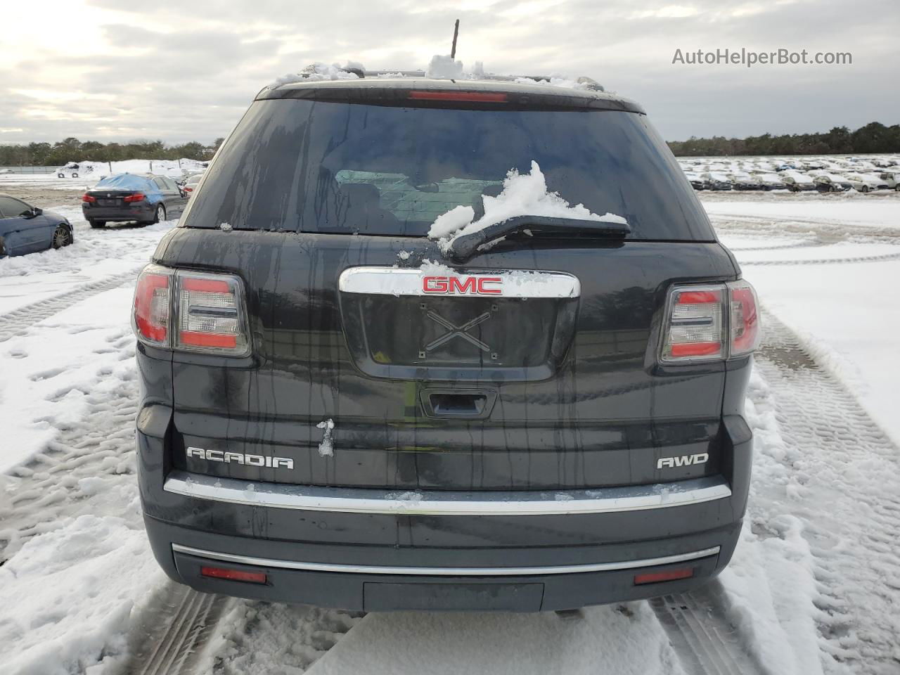 2014 Gmc Acadia Slt-1 Черный vin: 1GKKVRKD0EJ361572