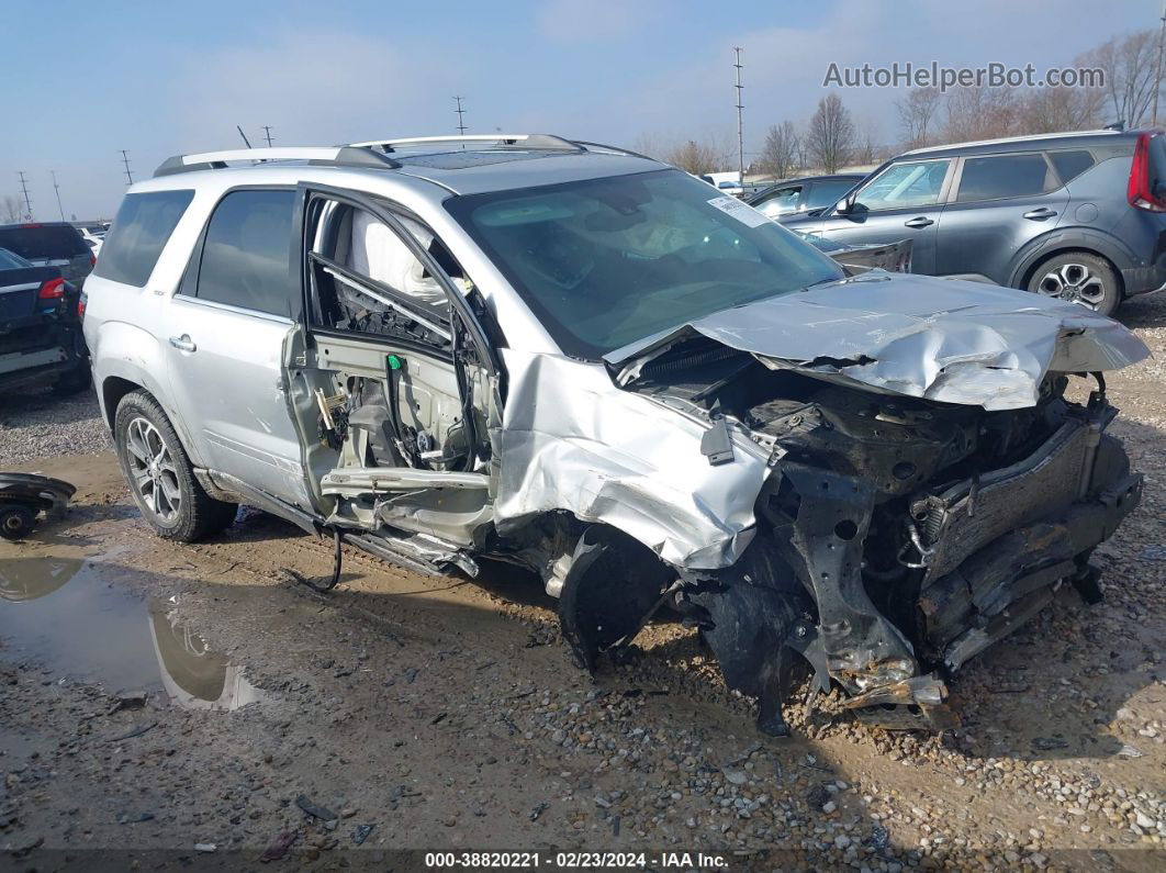 2014 Gmc Acadia Slt-1 Silver vin: 1GKKVRKD0EJ377027