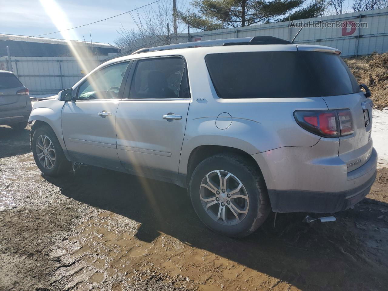 2015 Gmc Acadia Slt-1 Silver vin: 1GKKVRKD0FJ246018