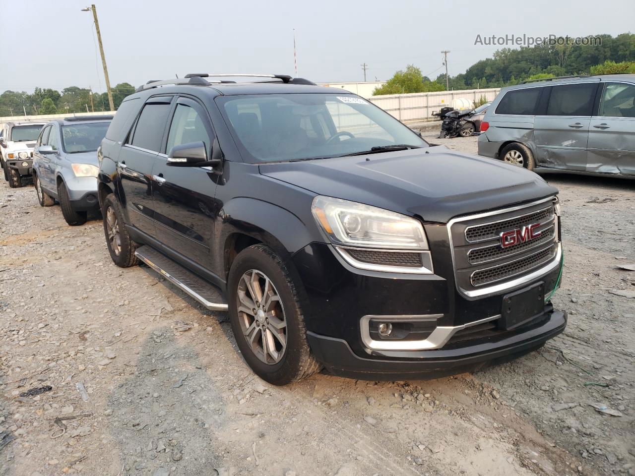 2013 Gmc Acadia Slt-1 Black vin: 1GKKVRKD1DJ193939