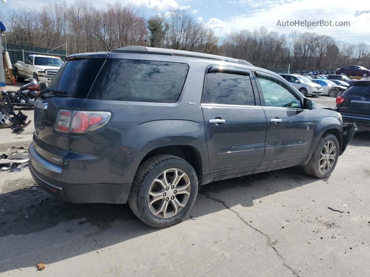 2013 Gmc Acadia Slt-1 Gray vin: 1GKKVRKD1DJ215776