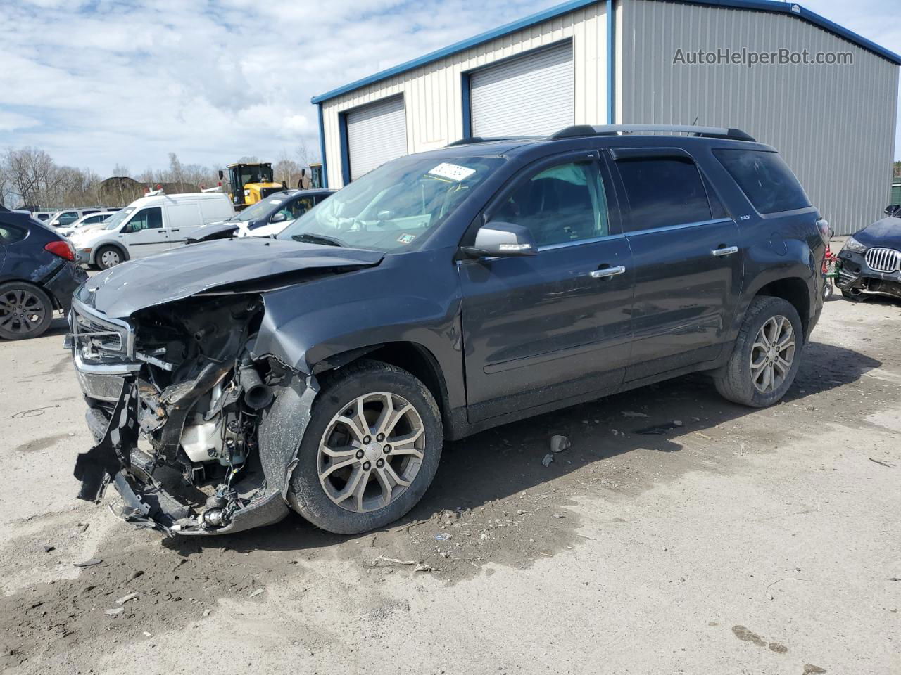 2013 Gmc Acadia Slt-1 Gray vin: 1GKKVRKD1DJ215776