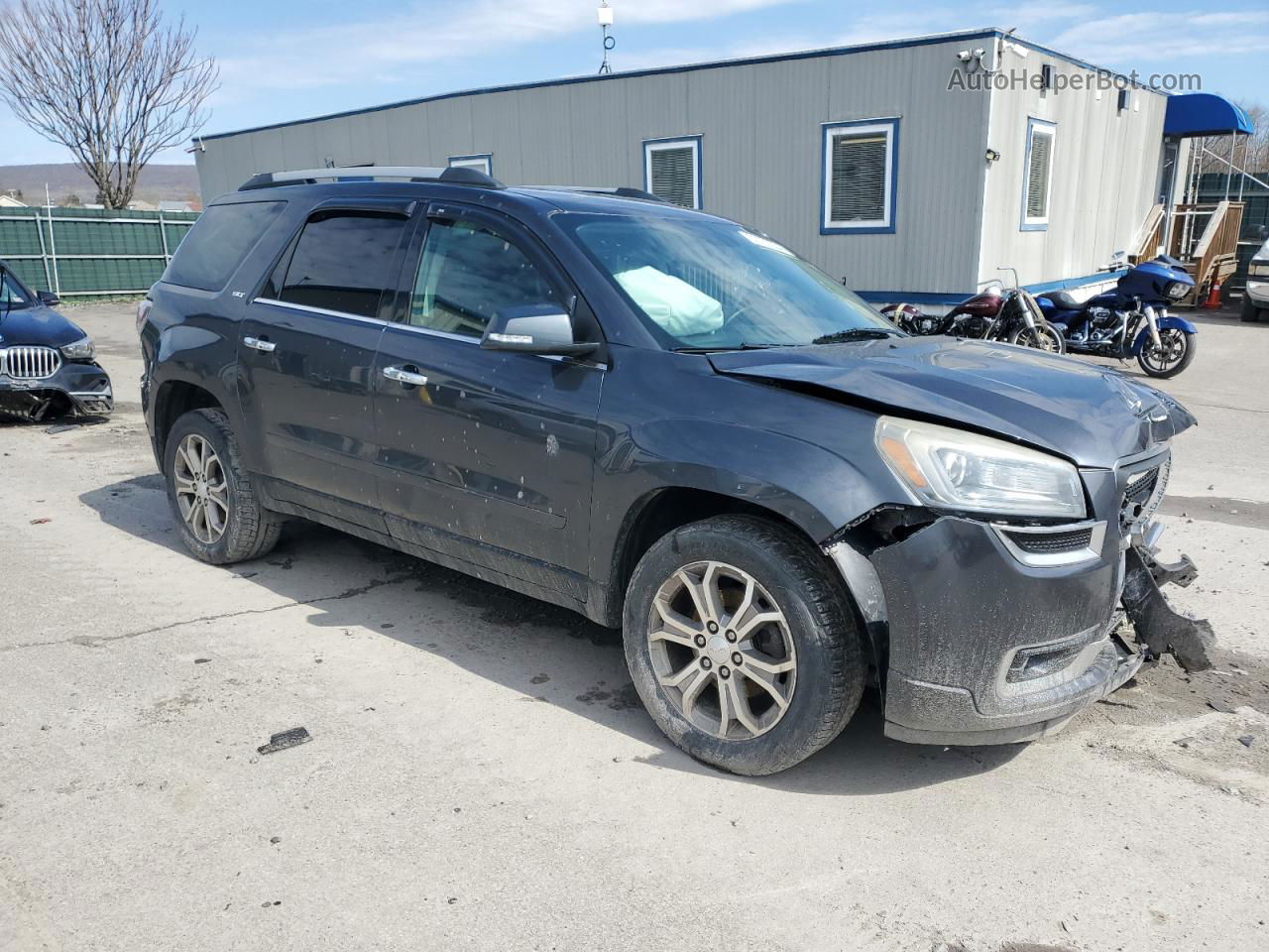 2013 Gmc Acadia Slt-1 Gray vin: 1GKKVRKD1DJ215776