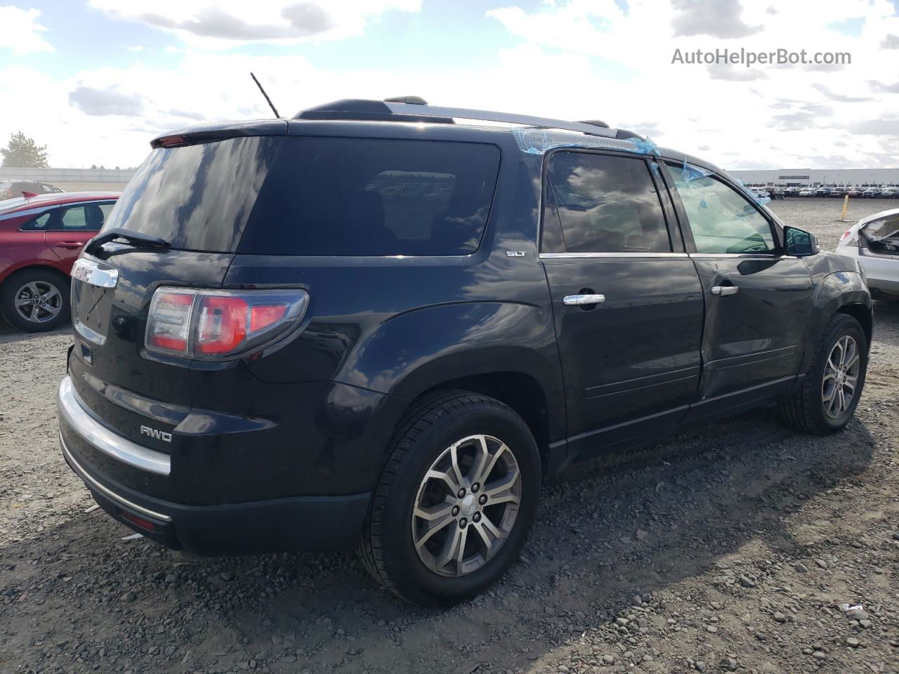 2013 Gmc Acadia Slt-1 Black vin: 1GKKVRKD1DJ233484