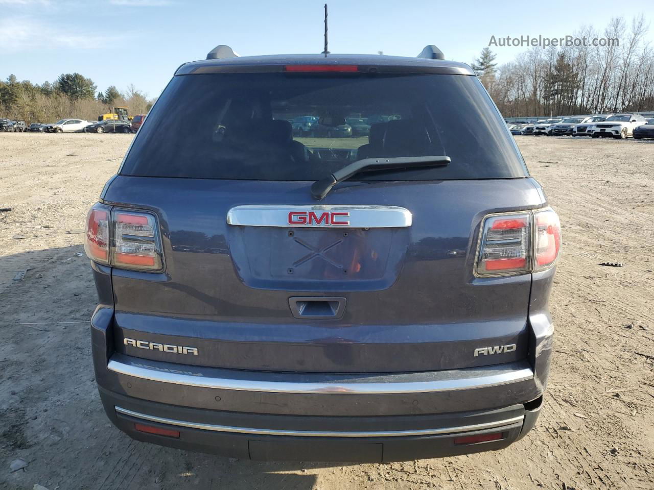 2013 Gmc Acadia Slt-1 Blue vin: 1GKKVRKD1DJ266257