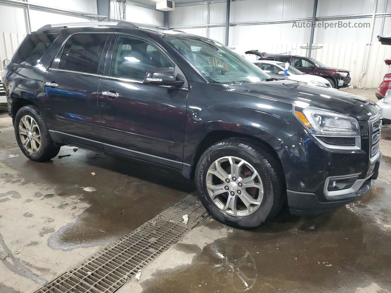 2014 Gmc Acadia Slt-1 Черный vin: 1GKKVRKD1EJ168704