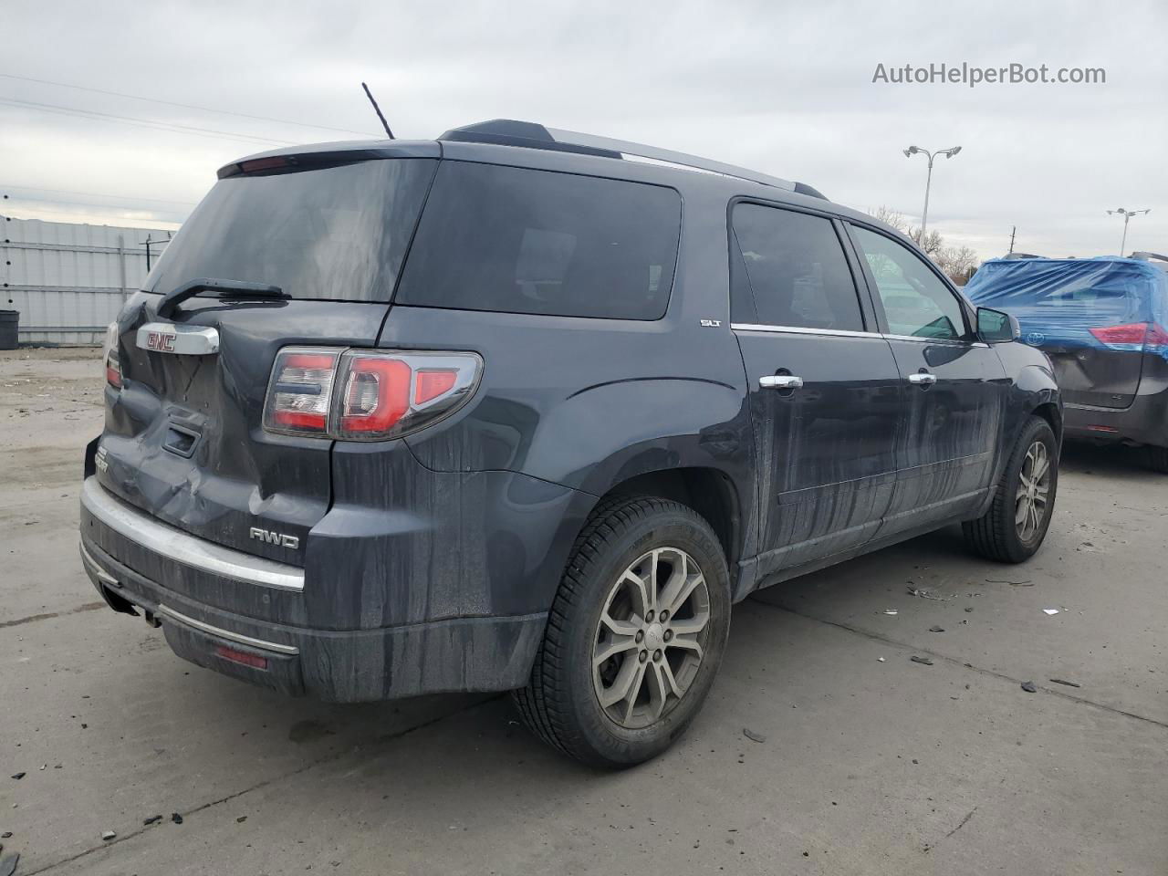 2014 Gmc Acadia Slt-1 Charcoal vin: 1GKKVRKD1EJ178973