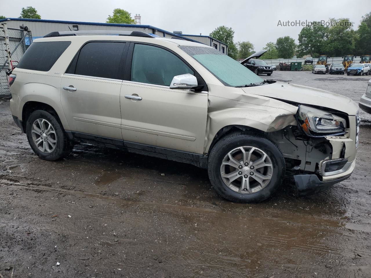 2014 Gmc Acadia Slt-1 Gold vin: 1GKKVRKD1EJ221479