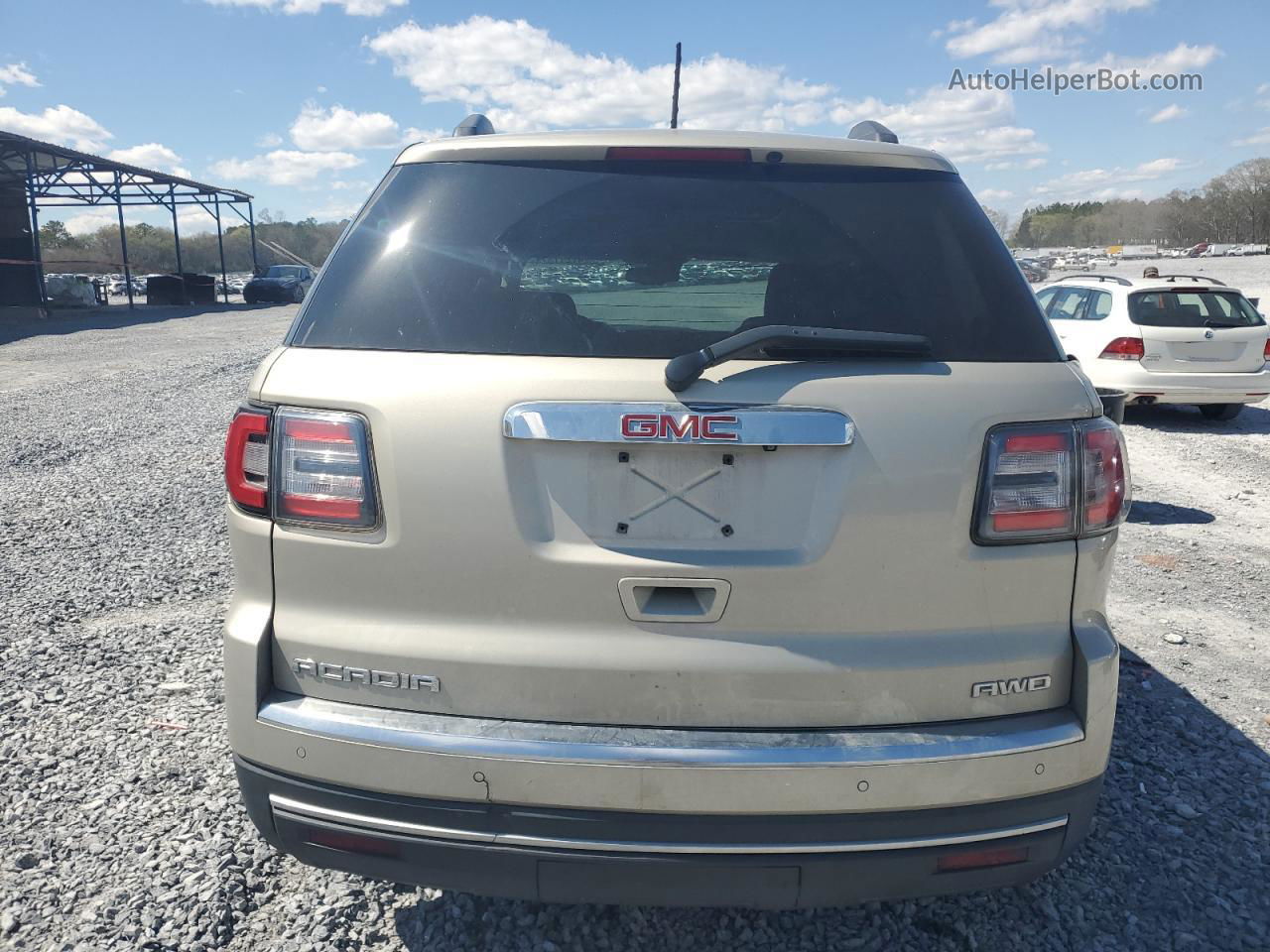 2015 Gmc Acadia Slt-1 Tan vin: 1GKKVRKD1FJ122629