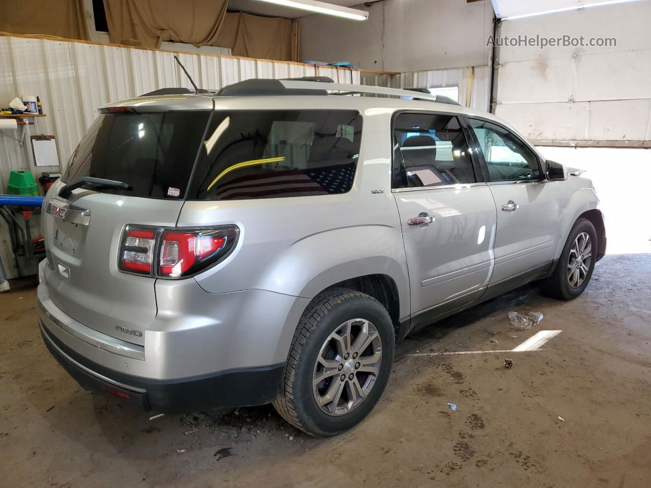 2015 Gmc Acadia Slt-1 Silver vin: 1GKKVRKD1FJ373683