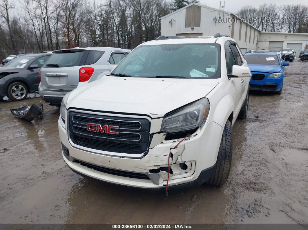 2013 Gmc Acadia Slt-1 Белый vin: 1GKKVRKD2DJ154051