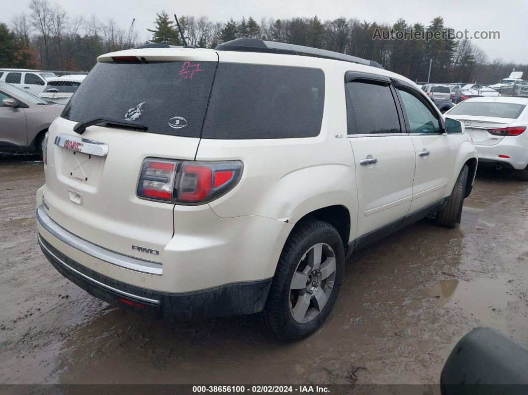 2013 Gmc Acadia Slt-1 Белый vin: 1GKKVRKD2DJ154051