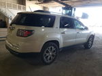 2013 Gmc Acadia Slt-1 White vin: 1GKKVRKD2DJ174946