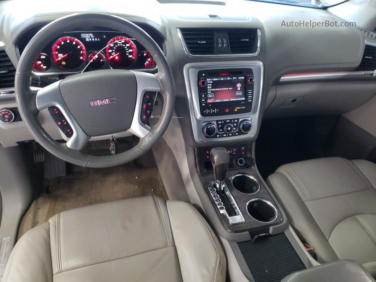 2013 Gmc Acadia Slt-1 Белый vin: 1GKKVRKD2DJ174946