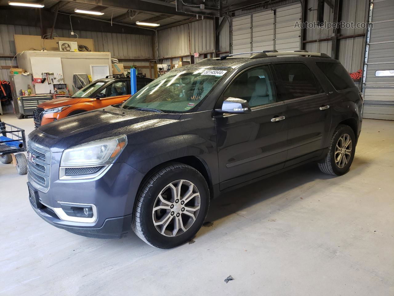 2013 Gmc Acadia Slt-1 Blue vin: 1GKKVRKD2DJ201773