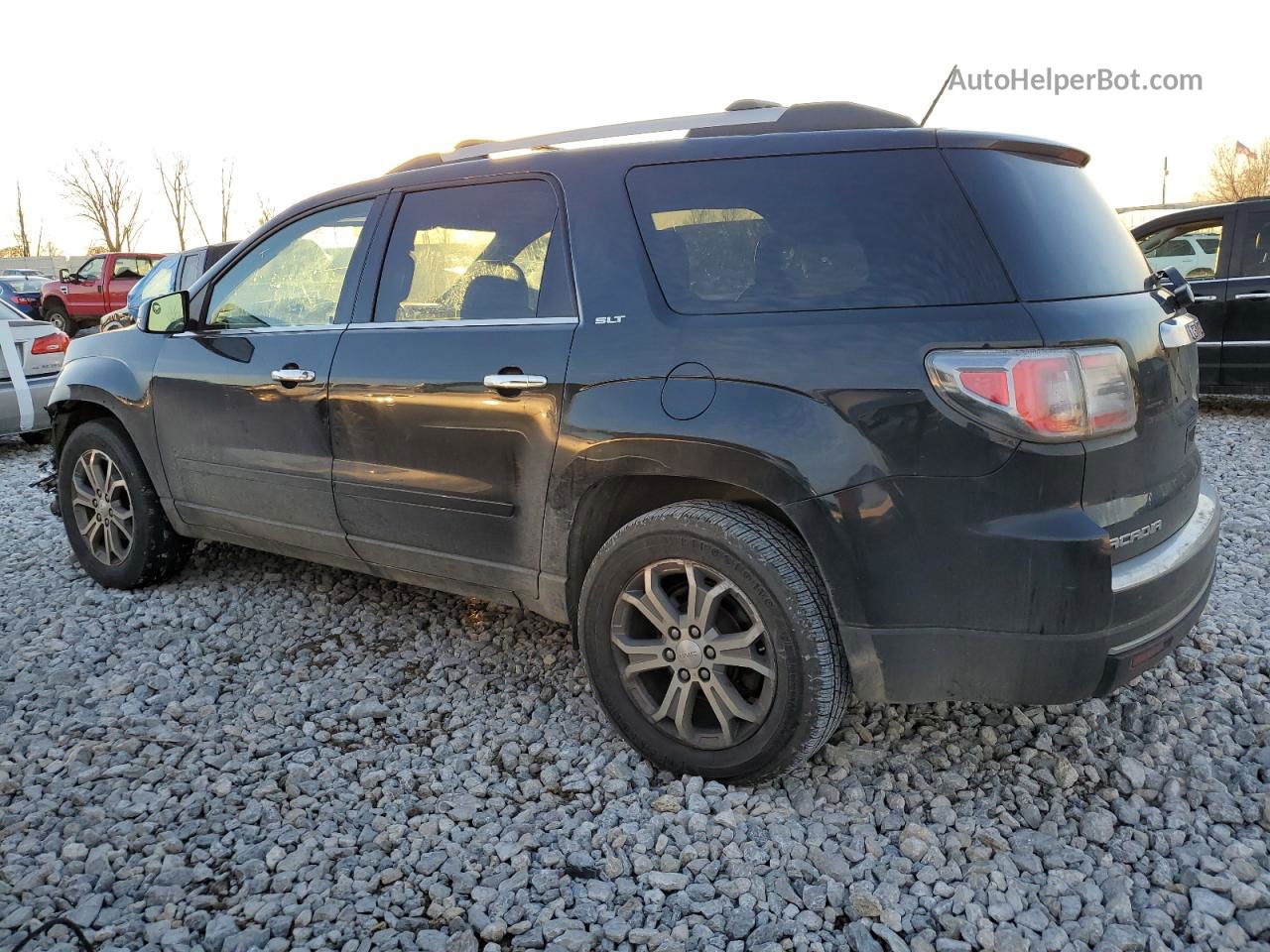 2014 Gmc Acadia Slt-1 Черный vin: 1GKKVRKD2EJ102811