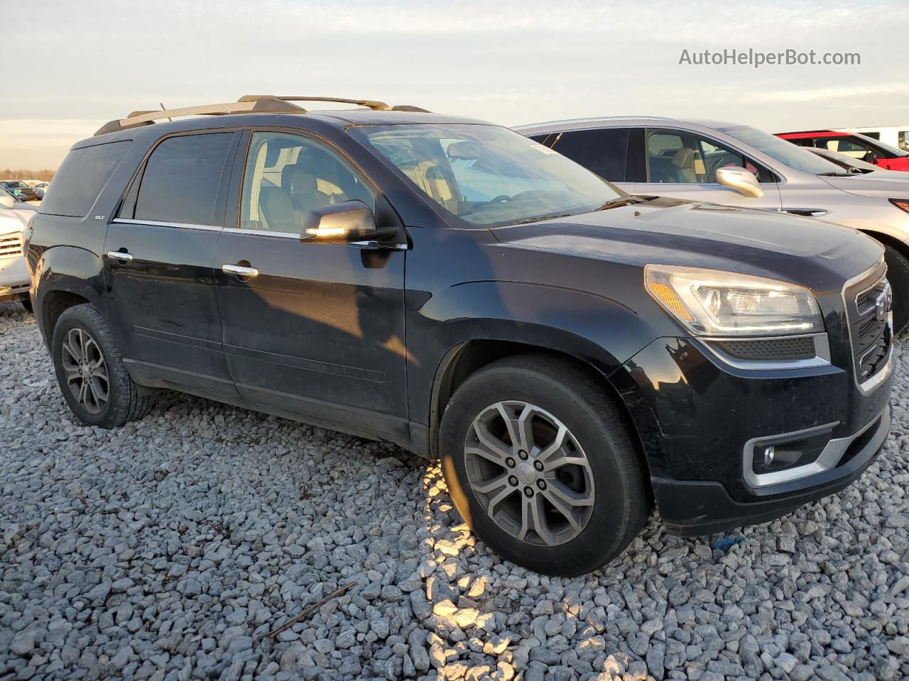 2014 Gmc Acadia Slt-1 Черный vin: 1GKKVRKD2EJ102811