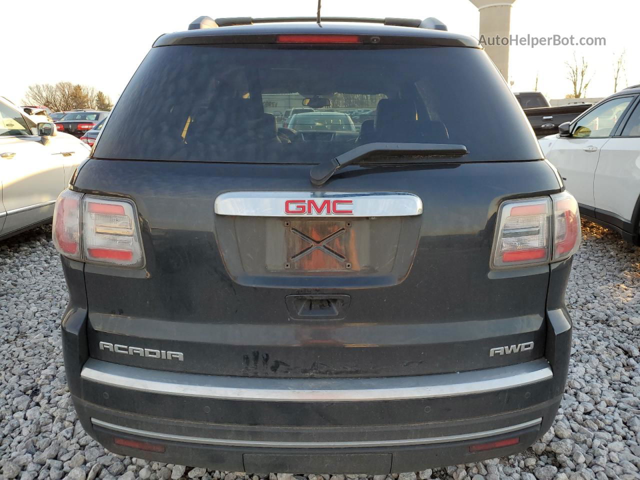 2014 Gmc Acadia Slt-1 Черный vin: 1GKKVRKD2EJ102811