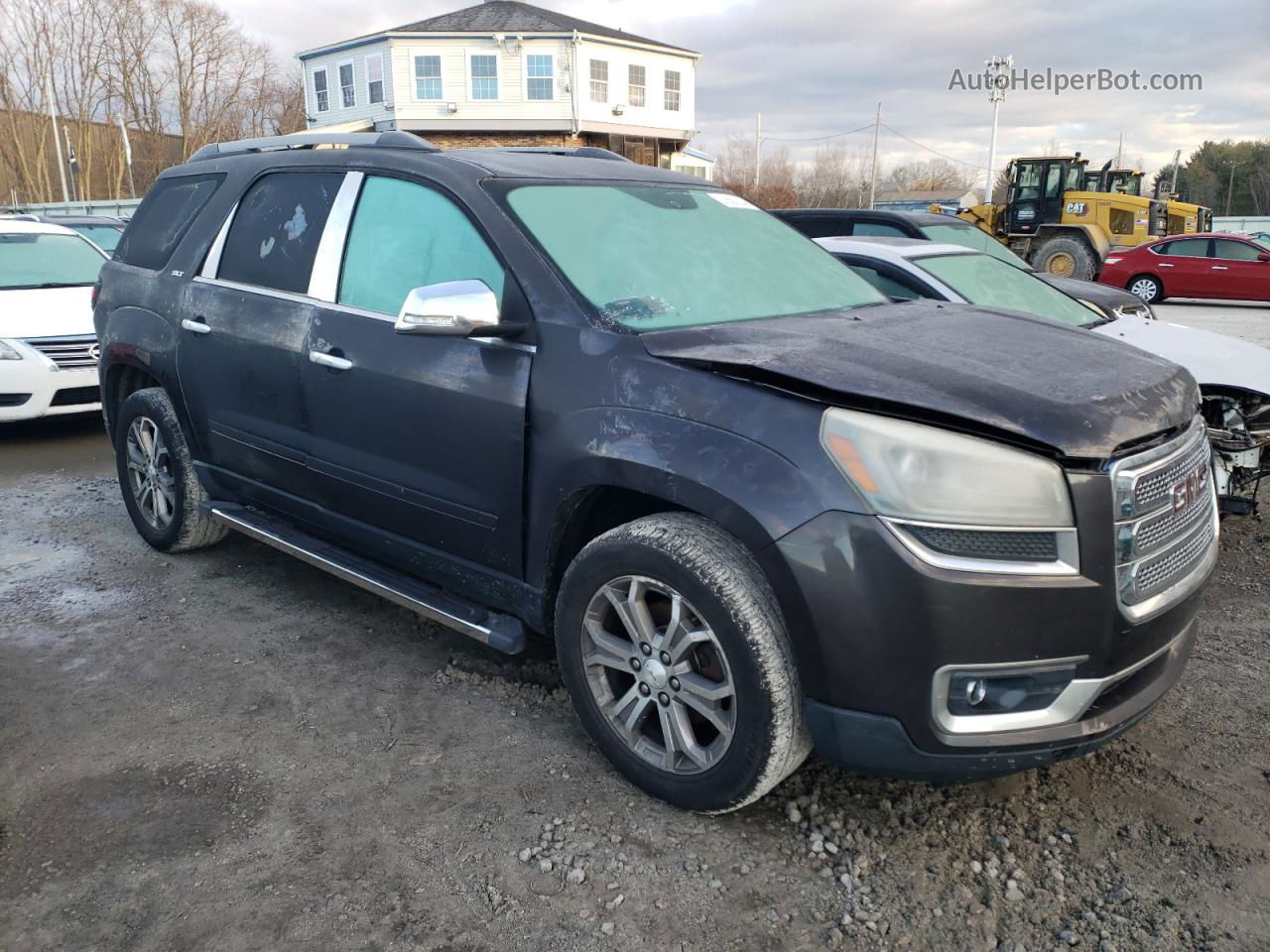 2014 Gmc Acadia Slt-1 Черный vin: 1GKKVRKD2EJ116501