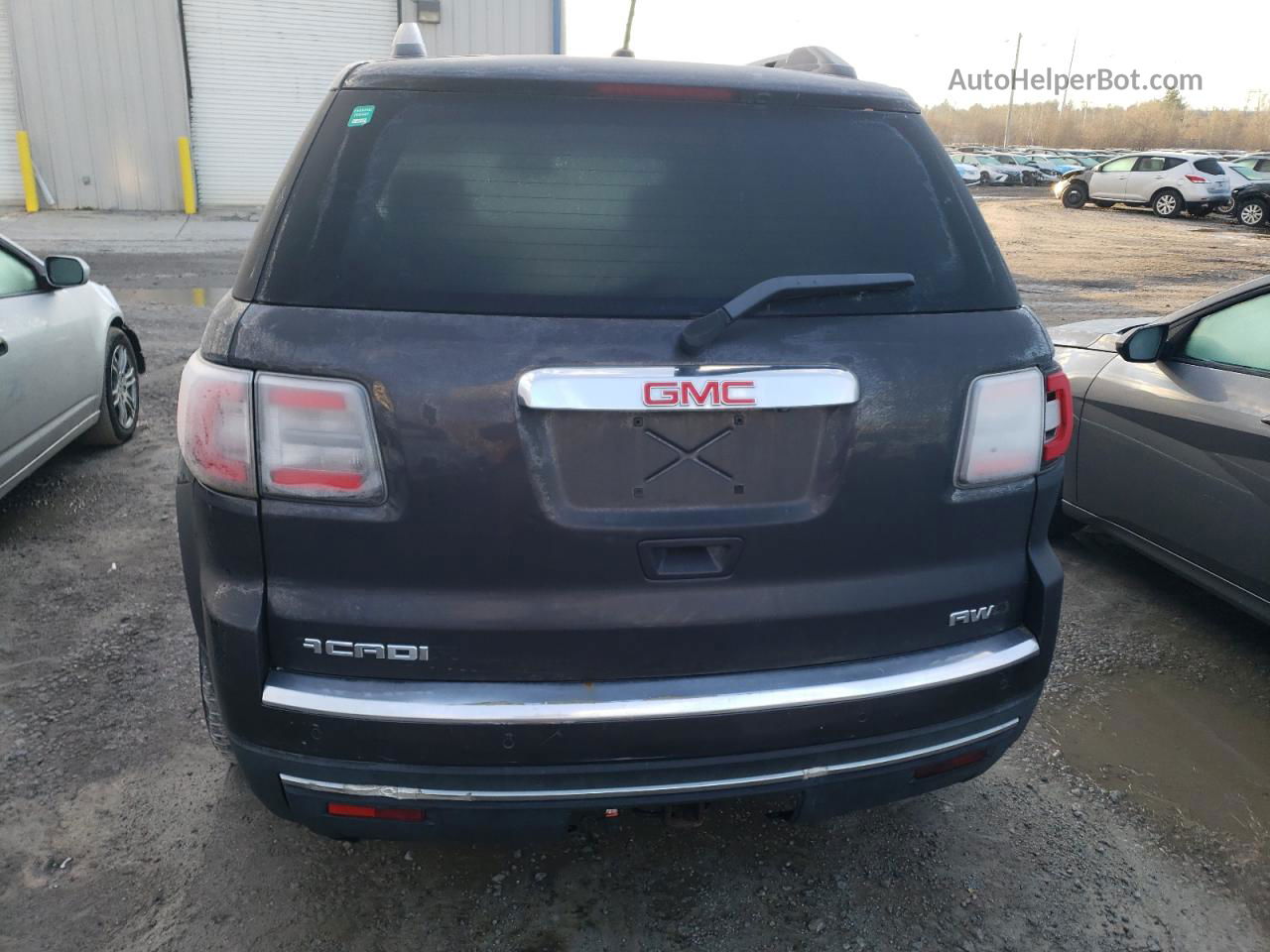 2014 Gmc Acadia Slt-1 Черный vin: 1GKKVRKD2EJ116501