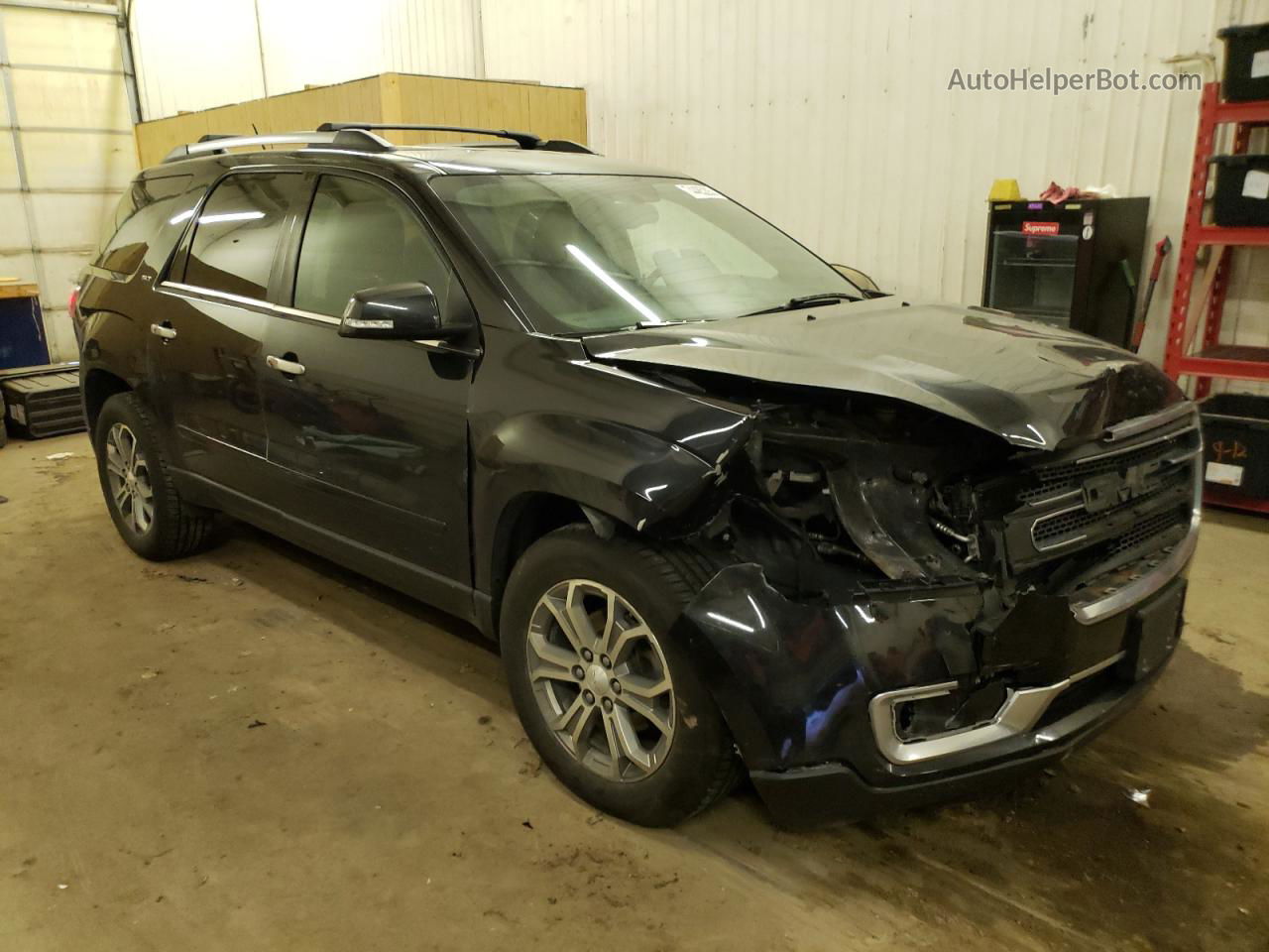 2014 Gmc Acadia Slt-1 Black vin: 1GKKVRKD3EJ129466