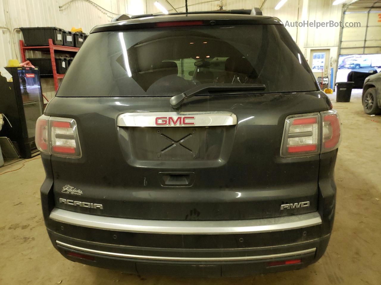 2014 Gmc Acadia Slt-1 Black vin: 1GKKVRKD3EJ129466