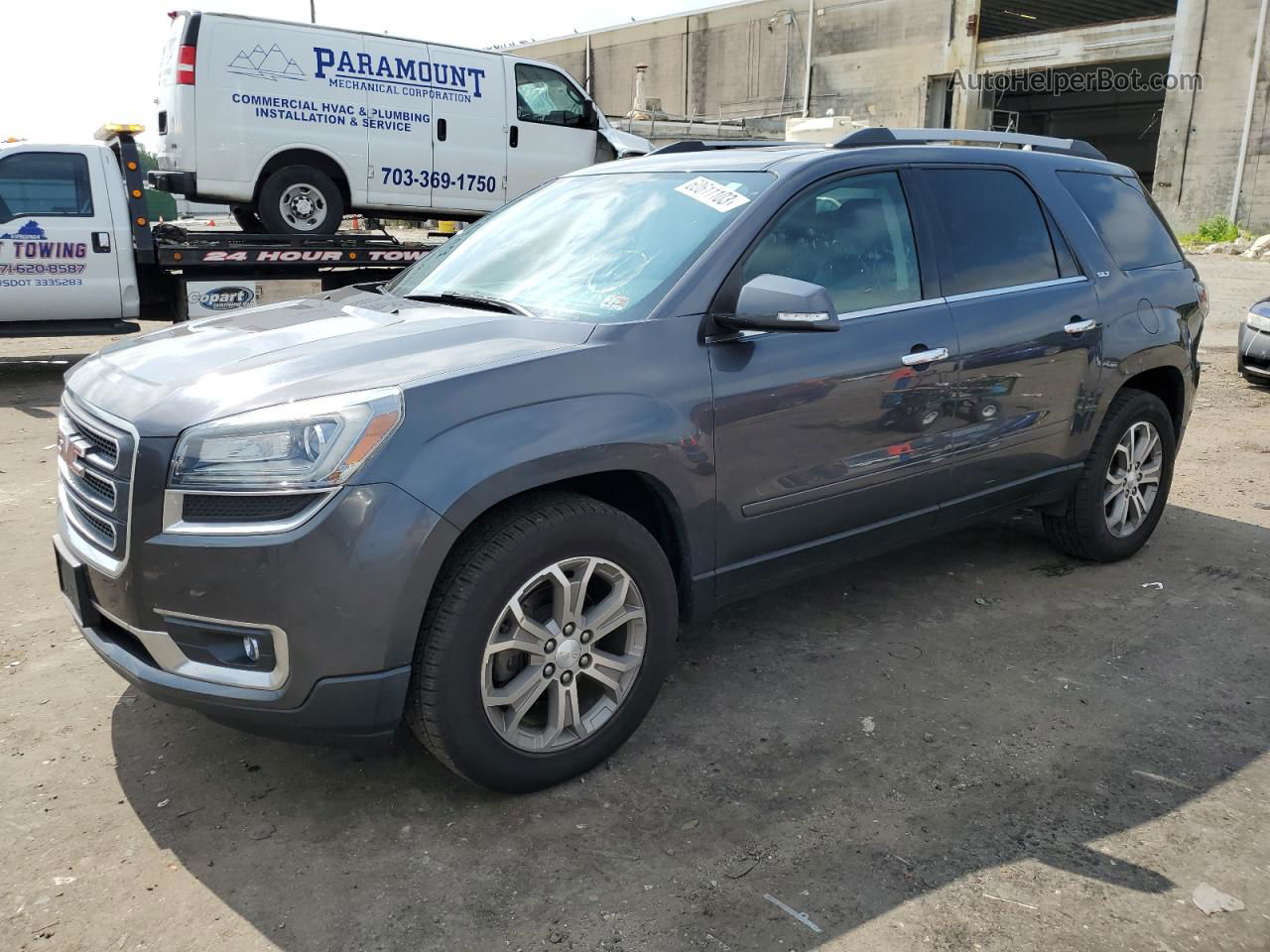 2014 Gmc Acadia Slt-1 Угольный vin: 1GKKVRKD3EJ297950