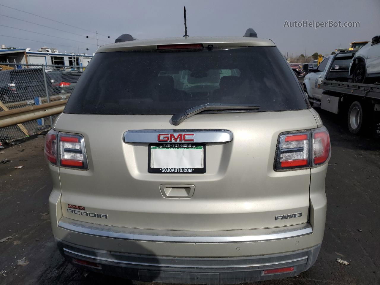 2014 Gmc Acadia Slt-1 Gold vin: 1GKKVRKD3EJ358004